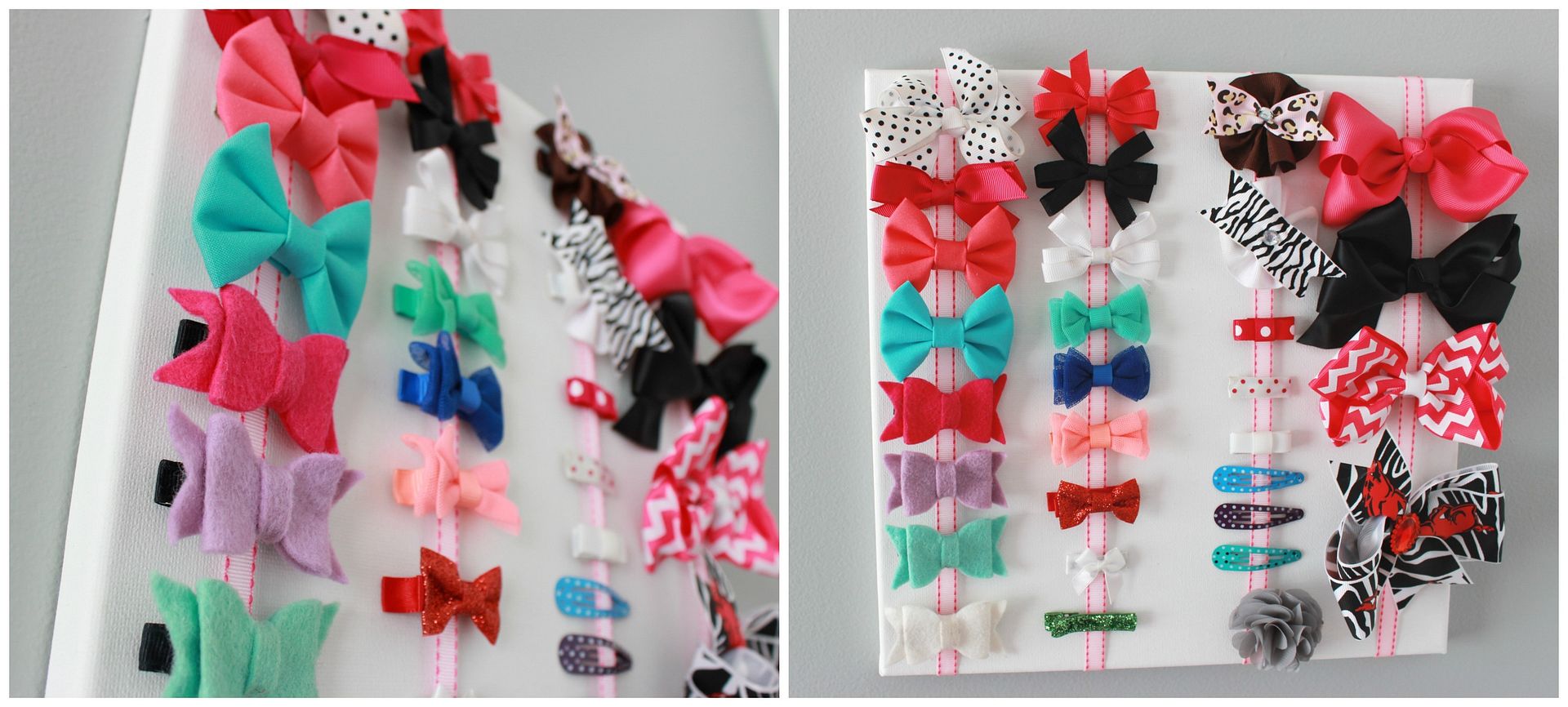 Easy DIY Bow Storage Pursuit of Pink